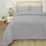 Set Cubrecama King Gris