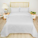 Set Cubrecama King Blanco