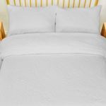 Set Cubrecama King Blanco