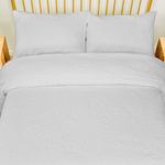 Set Cubrecama Full/Queen Blanco