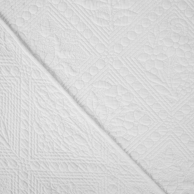 Set Cubrecama Full/Queen Blanco