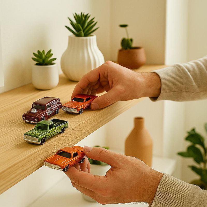 Hot Wheels Pack de 5 Autos Metálicos con Diseño Especial Surtido