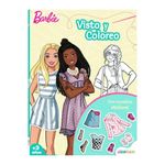 Libro Colorea con Barbie Sicoben 24 Pzas