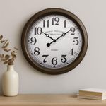 Reloj de Pared Diseño Antiguo Café