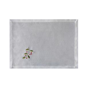 Set 2 Individuales y 2 Servilletas con Muérdago