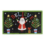 Alfombra Navideña Diseño Believe 45x75Cm
