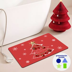 Alfombra Navideña Antideslizante Presentación Surtida