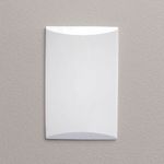 Placa Ciega Plata Blanca