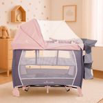 Cuna con Corral Austin Rosado