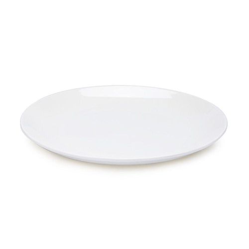 Plato De Cena Redondo De Porcelana - Wilmax