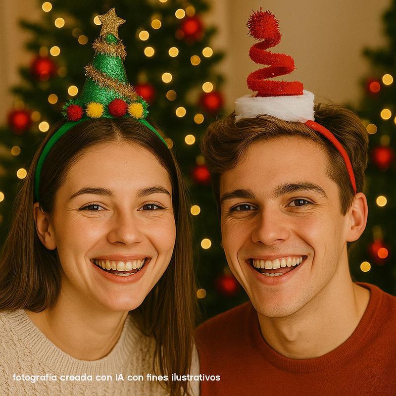 Diadema Navideña Presentación Surtida