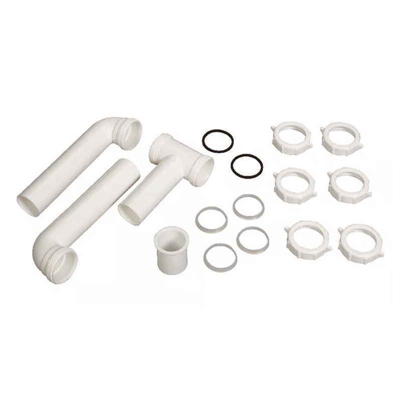 Kit de Salida Central para Doble Tarja 1.5 Plg