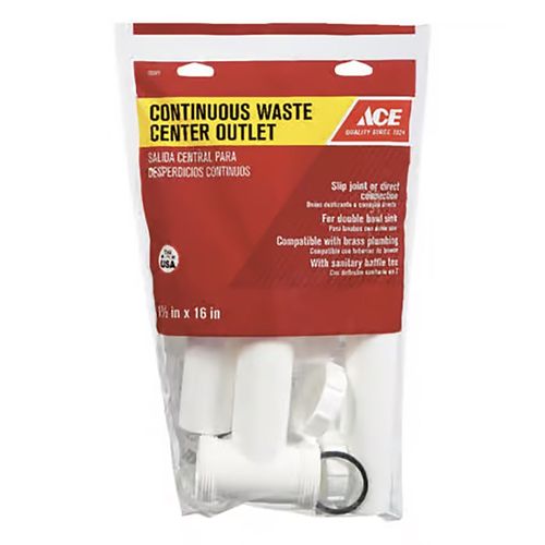 Kit de Salida Central para Doble Tarja 1.5 Plg