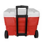 Hielera Rectangular con Rodos 64 L