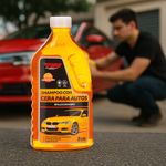 Shampoo con Cera Para Autos con Carnauba 2 Litros