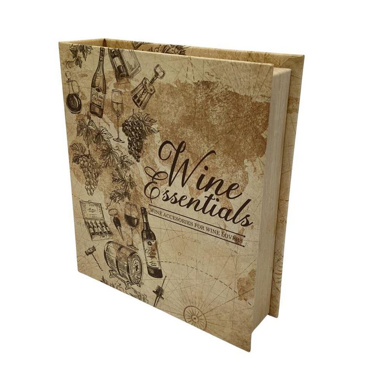 Set de 3 Accesorios para Vino Tipo Libro