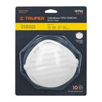 Mascarilla Sencilla Tipo Concha para Polvos 10 Pzas