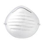 Mascarilla Sencilla Tipo Concha para Polvos 10 Pzas