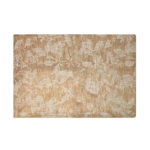 Individual Jacquard Floral Beige 35x50Cm