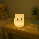 Luz de Noche LED Diseño Gato Multicolor