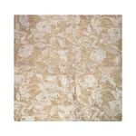 Servilleta Jacquard Beige Floral 50x50 Cm