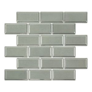 Porcelamika Malla Subway Gris Oscuro Pk292