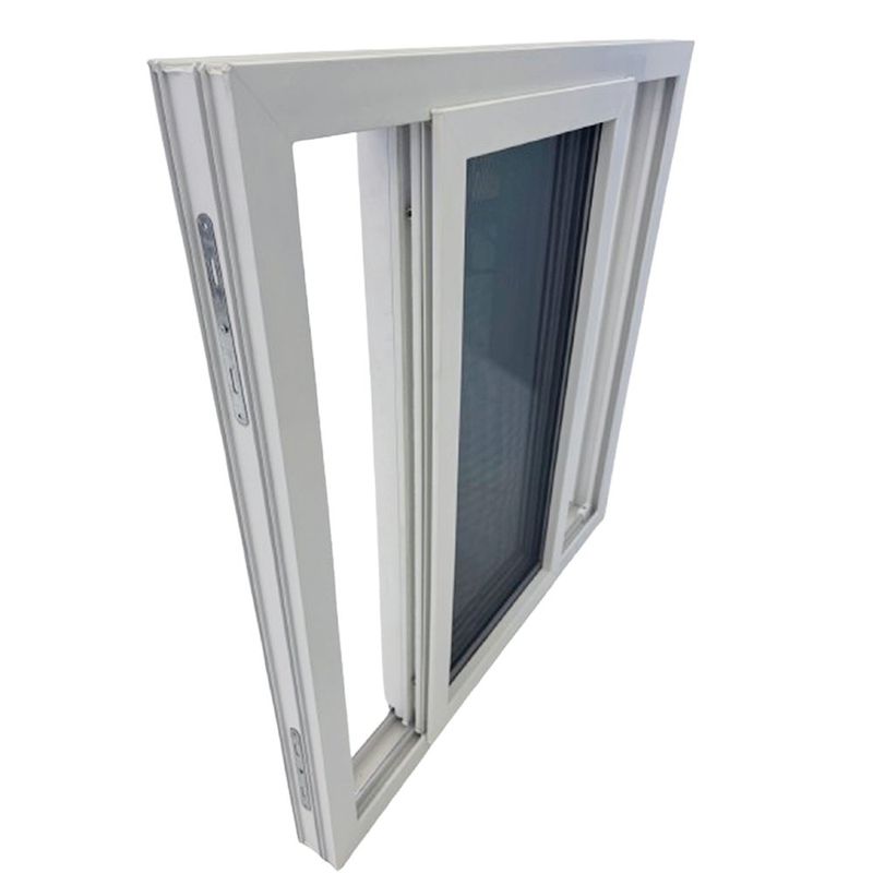 Ventana PVC Blanca S80+ Corredera Vidrio Low E 100x100 Cm