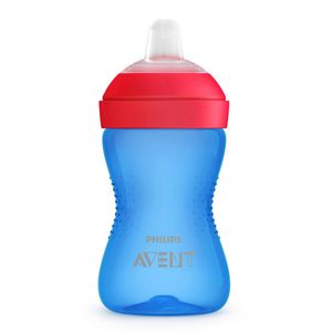 Vaso con Pajilla Antiderrames 12 Onzas