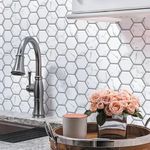 Malla Hexagonal Blanca 28.1 x 32.5 Cm