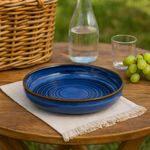 Plato para Sopa Xisto Azul
