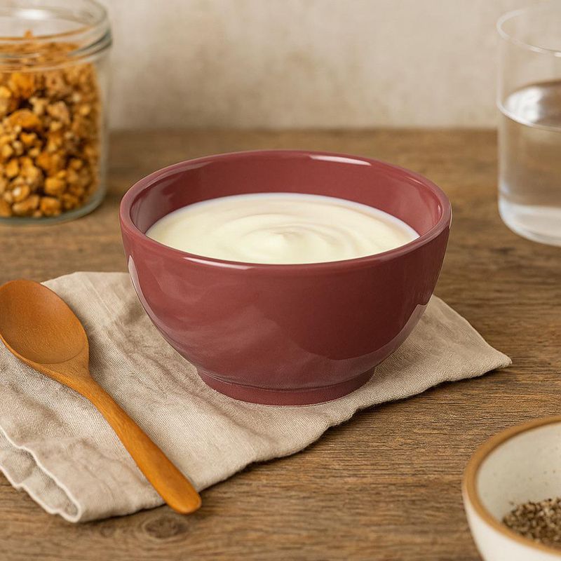 Plato para sopa Reactive Rosa
