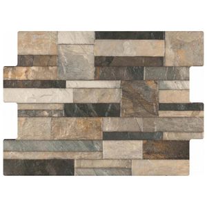 Revestimiento tipo Piedra Elda Mix 36x50 Cm