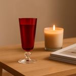 Copa Champagne Roja 6 oz