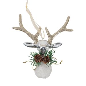 Cabeza Reno Decorada