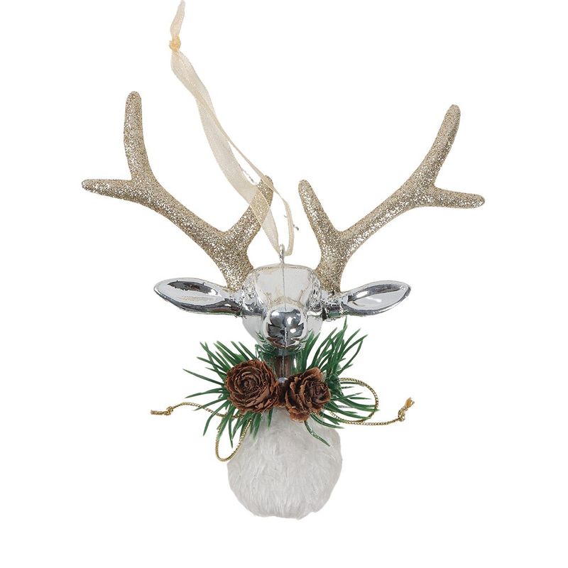 Cabeza Reno Decorada