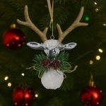 Cabeza Reno Decorada