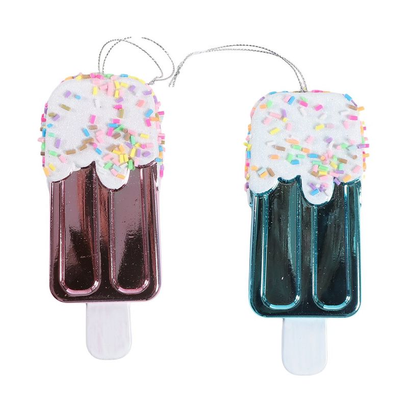 Adorno 2 Paletas de Helado 13 Cm