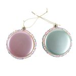 Set 2 Macarons Decorativos 7 Cm