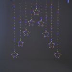 Cortina Micro LED con Estrellas para Interior 242 Luces