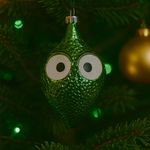 Set 2 Buhos 12 cm Verdes