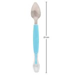 Cuchara 2 en 1 Raspa y Disfruta Celeste