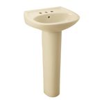 Lavamanos con Pedestal Colony Blanco Hueso