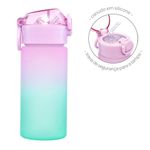 Vaso Entrenador con Pajilla Rosa Degradé