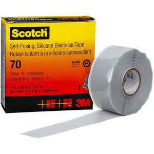 Cinta Eléctrica de Silicón 1 Plg X 9.1 M