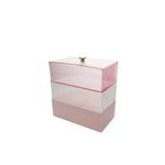 Organizador de Cosméticos Rosa con Dorado Viva