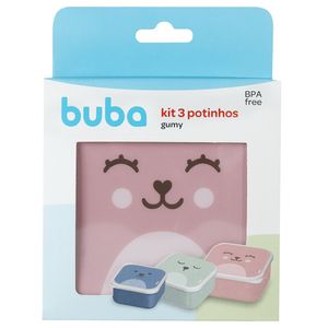 Recipientes para Almacenar Rosa 3 Pzas