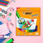 Lápiz Evolución De 4 Mm 24 Colores - Bic