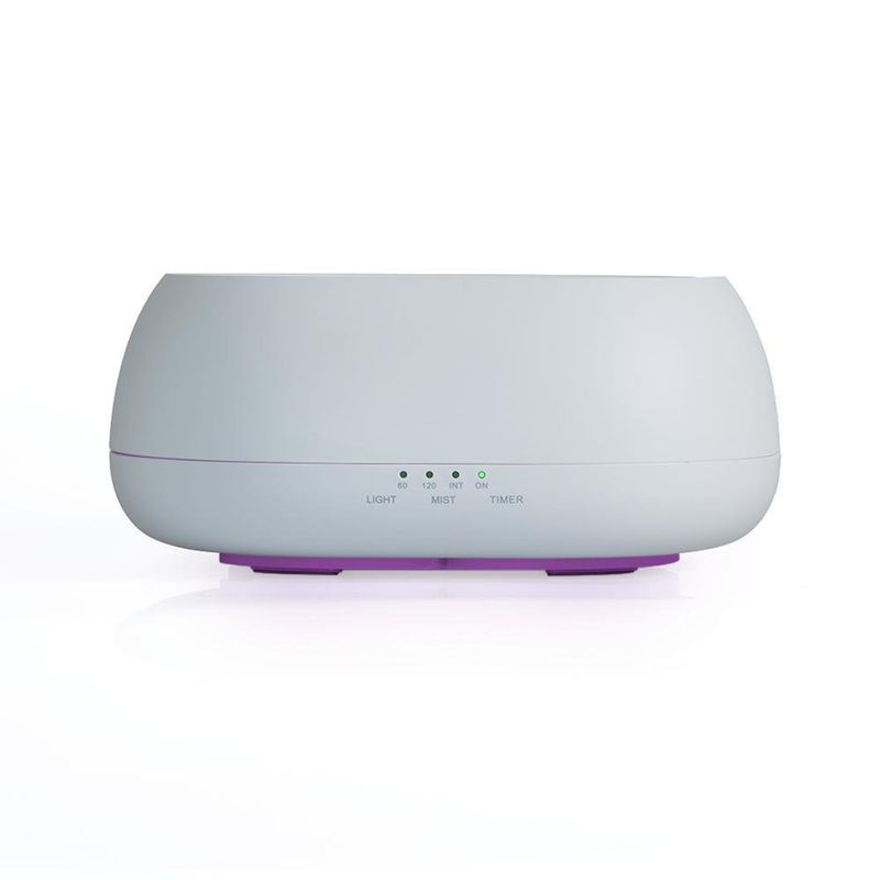 Difusor Ultrasónico Con Control Remoto Blanco De 500 Ml - Exotik