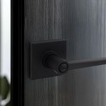 Manija Daylon para Dormitorio Negro Mate