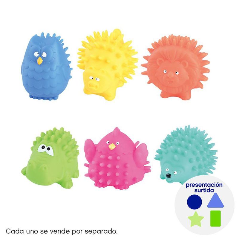 Juguete Squeeze en Formas de Animales Diseños Surtidos